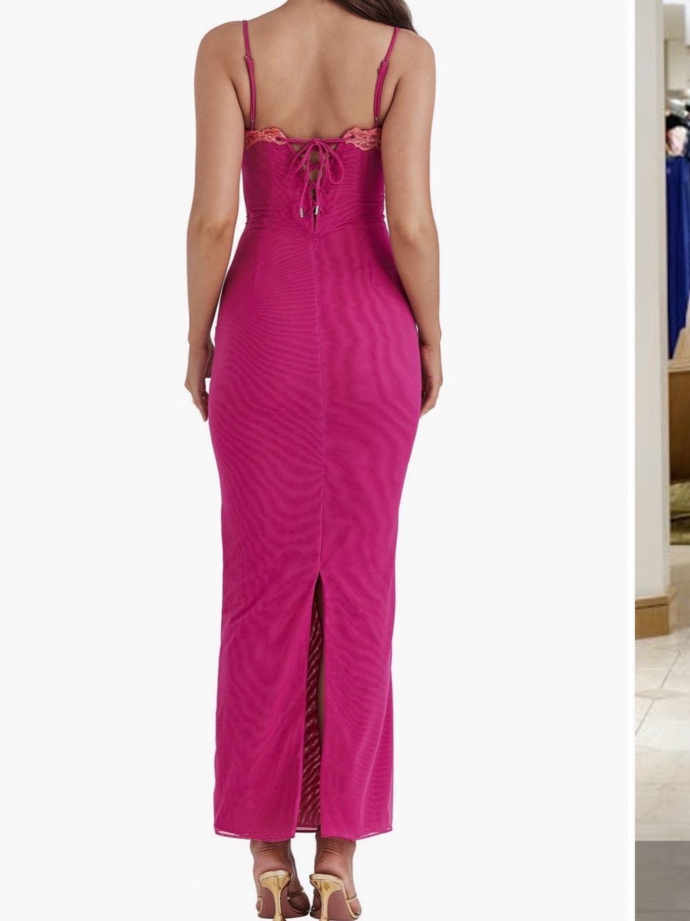 House of CB Aiza Underwire Cocktail Dress. Size Small- Larger Cup - Picture 2 of 9